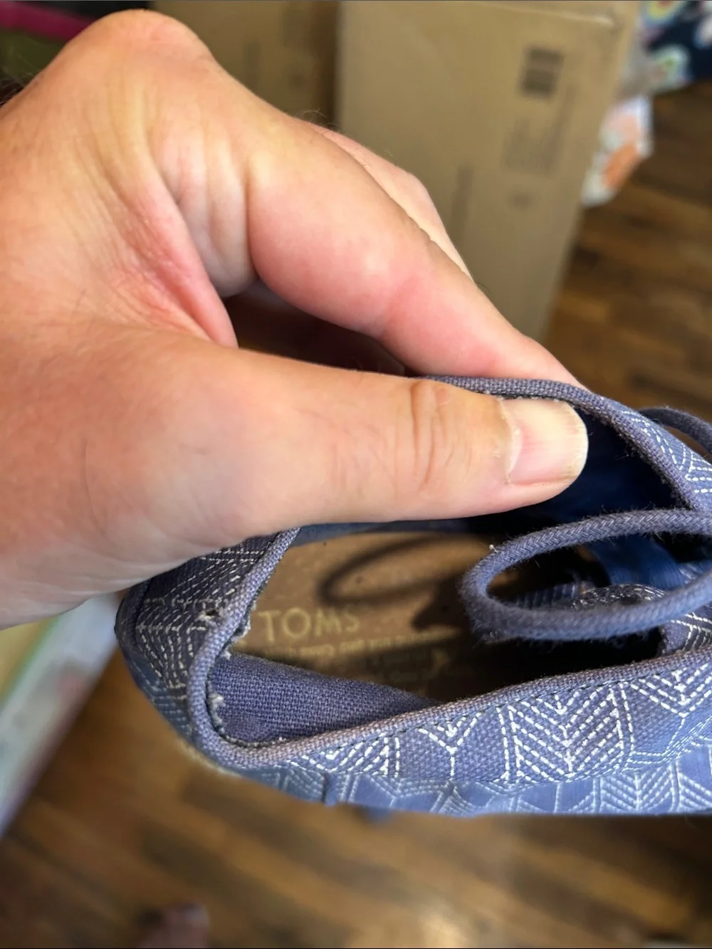 Toms wedge shoes